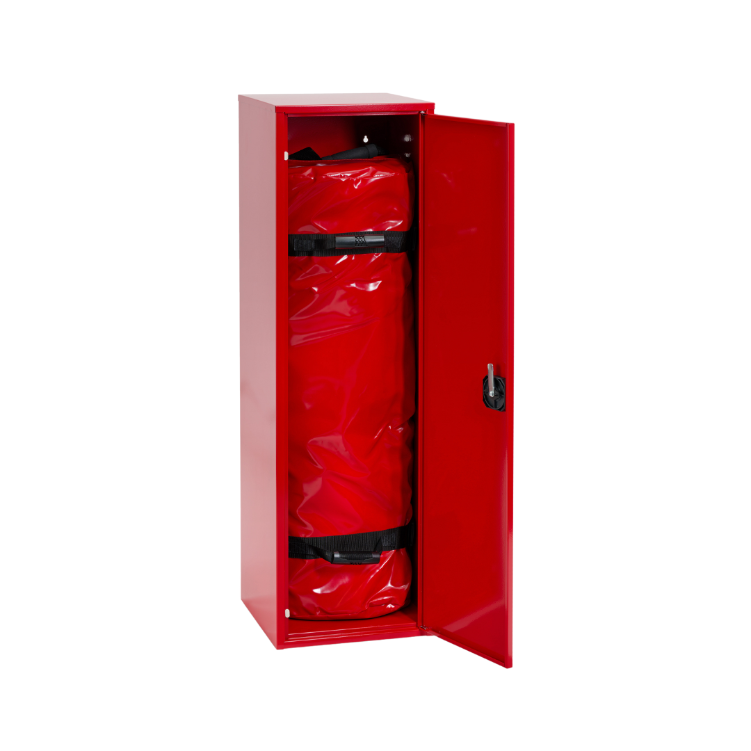 Brandbegrenzungsset 3-teilig BS-Set-6080-B-S mit Brandbegrenzungsdecke 6x8 m, Tragetasche & Aufputzschrank