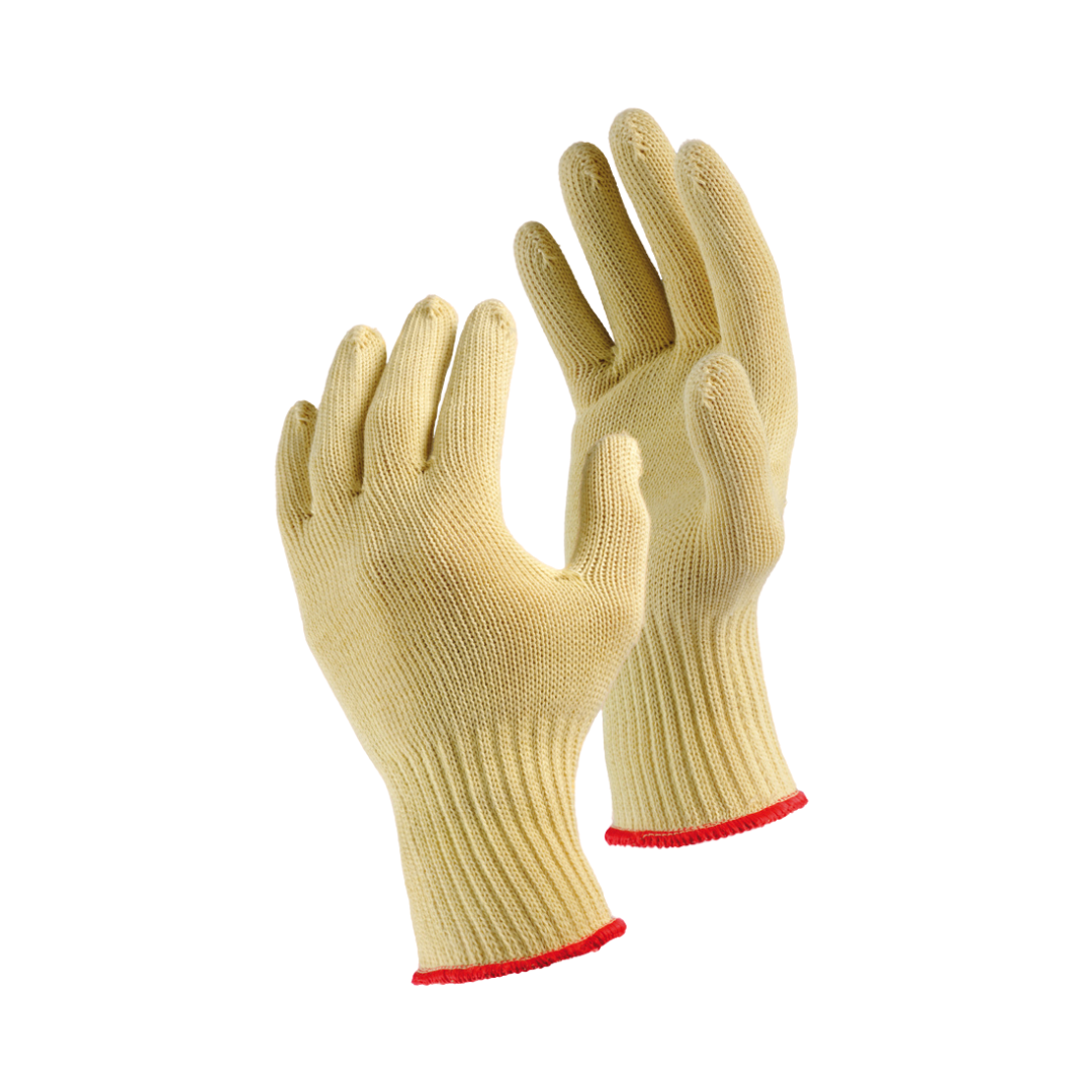 5-Finger-Handschuh aus Kevlarstrick, ohne Futter, schnittfest, 26 cm