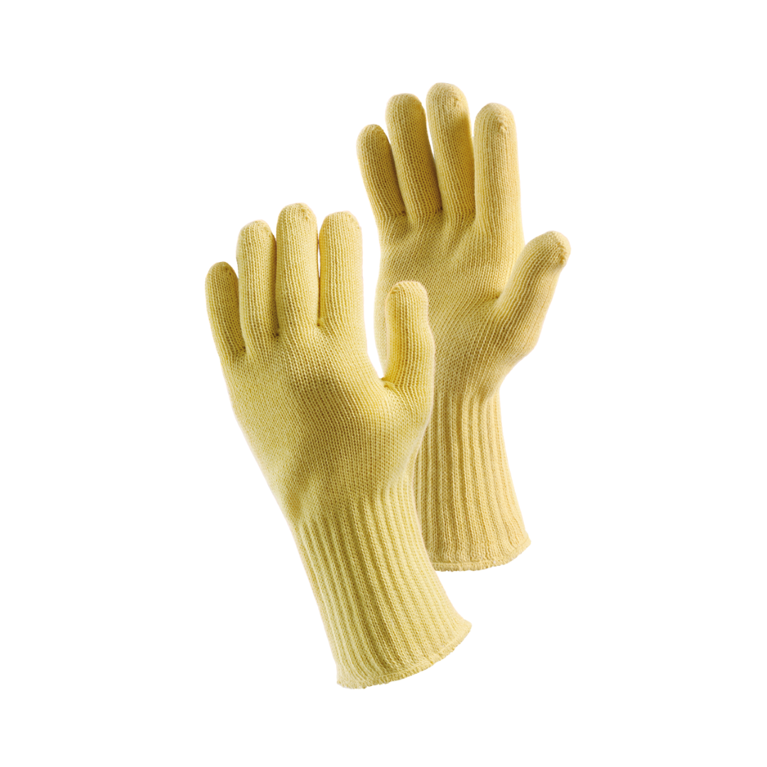 5-Finger-Handschuh aus Kevlarstrick, mit Futter, schnittfest, 35 cm
