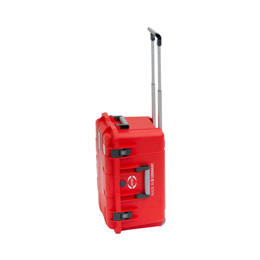 HV-Batterie-Sicherheitstrolley 2-teilig BS-HV-Set-2730-T mit Brandbegrenzungsdecke 2,7x3 m & Schutzkoffer