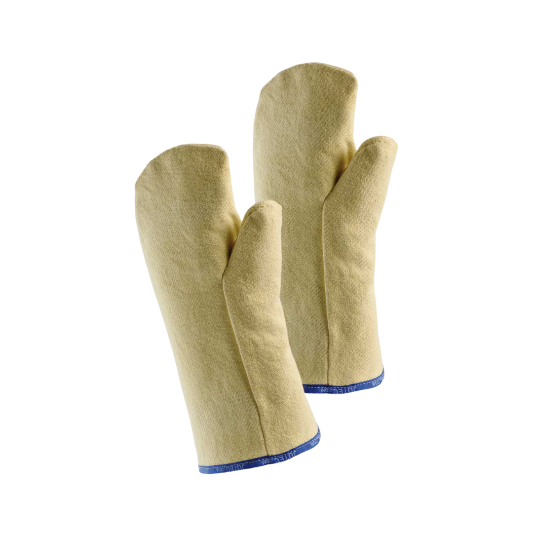 Faust-Handschuh aus Aramidgewebe, Futter aus Baumwoll-Jersey, doppelt isoliert, schnittfest, 30 cm