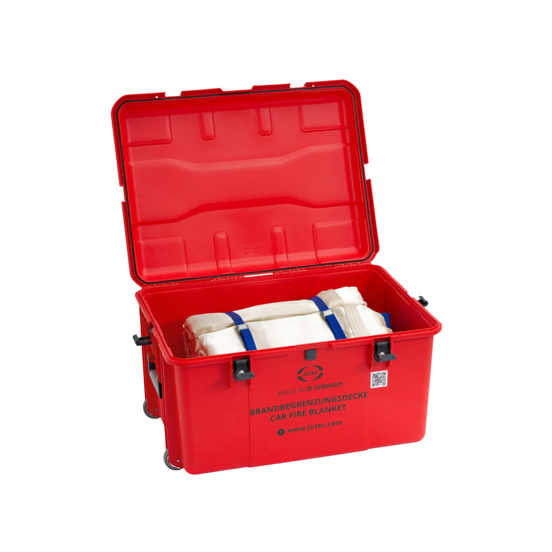 Brandbegrenzungsset 2-teilig BS-Set-7590-T mit Brandbegrenzungsdecke 7,5x9 m & Schutzkoffer