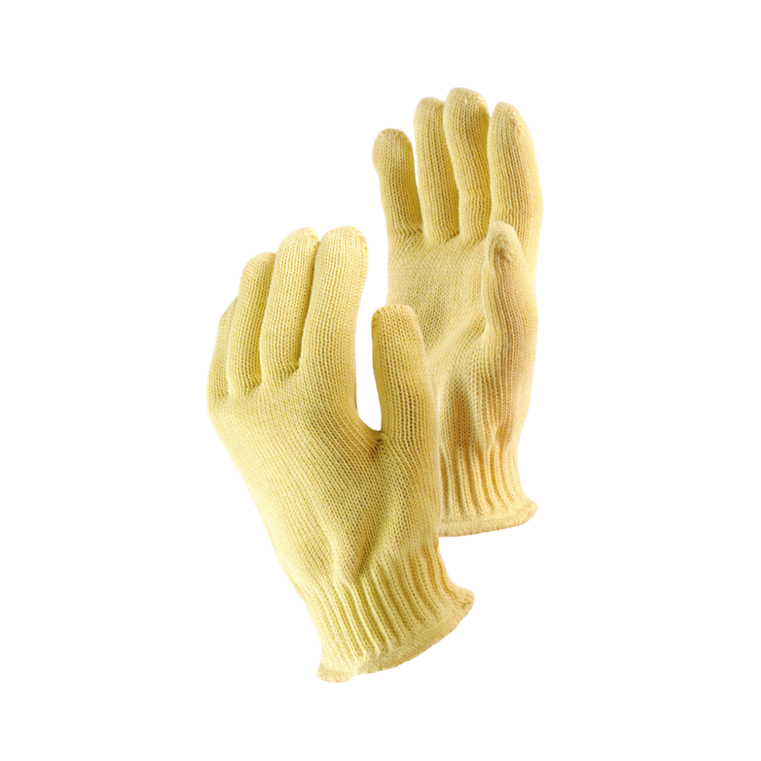 5-Finger-Handschuh aus Kevlarstrick, mit Futter, schnittfest, 26 cm