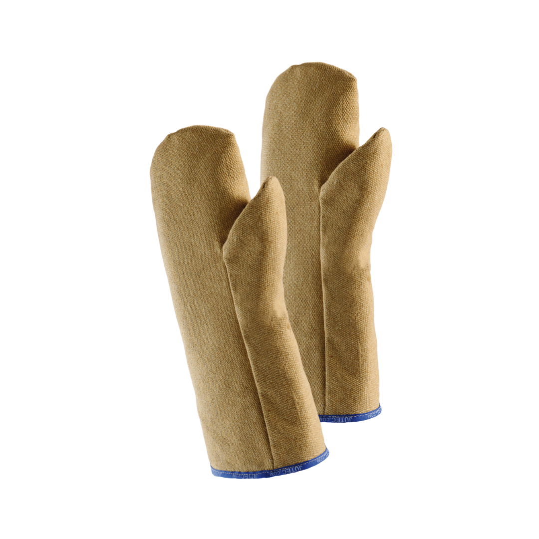 Faust-Handschuh aus PBI-Gewebe, mit Futter aus Baumwoll-Schlinge, doppelt isoliert, 40 cm
